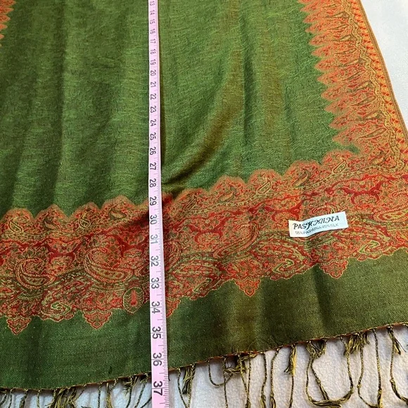 Pashmina Silk Blend Scarf - Picture 5 of 8